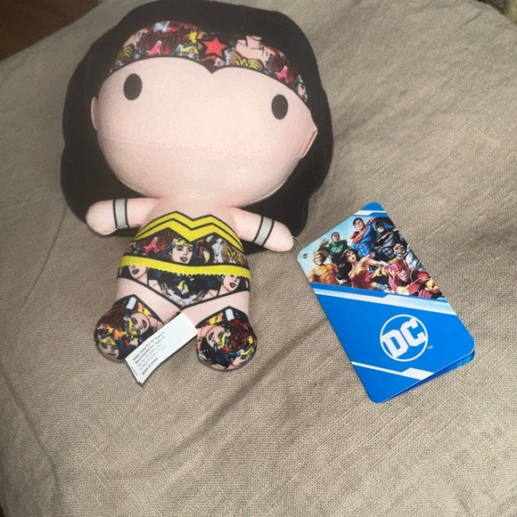 DC Comics NWT stuffed plush hero Wonder Woman Justice League 7” doll cute chibi - Picture 2 of 7